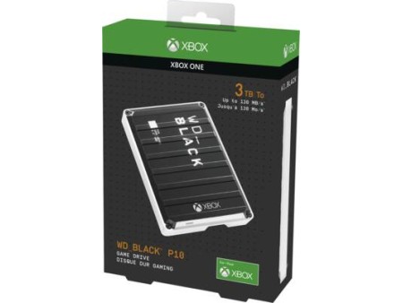 WD Black P10 3TB Game Drive for Xbox One